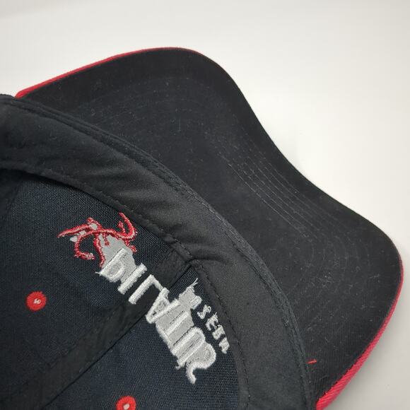 Pilatus Luzern Slideback Baseball Cap Black One Size Adjustable Embroidered - Picture 8 of 10